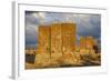 Khachkars at Noratus Cemetery, Lake Seven, Armenia, Central Asia, Asia-Jane Sweeney-Framed Photographic Print