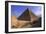 Khafre's Pyramid-null-Framed Art Print