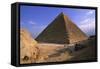 Khafre's Pyramid-null-Framed Stretched Canvas