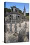 Khai Dinh Tomb, Hue, Vietnam, Indochina, Southeast Asia, Asia-Bruno Morandi-Stretched Canvas