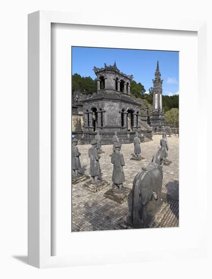 Khai Dinh Tomb, Hue, Vietnam, Indochina, Southeast Asia, Asia-Bruno Morandi-Framed Photographic Print