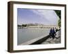 Khaju Bridge, Isfahan, Iran, Middle East-Sergio Pitamitz-Framed Photographic Print