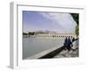 Khaju Bridge, Isfahan, Iran, Middle East-Sergio Pitamitz-Framed Photographic Print