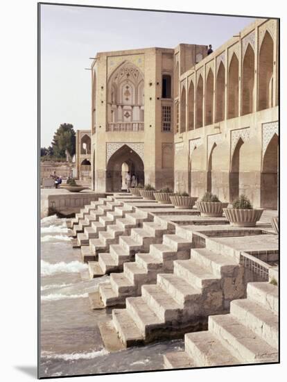 Khaju Bridge, Isfahan, Iran, Middle East-Sergio Pitamitz-Mounted Photographic Print