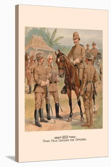 Khaki Field Uniform for Officers-H.a. Ogden-Stretched Canvas