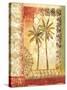 Khaki Palms II-Gregory Gorham-Stretched Canvas