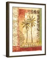 Khaki Palms II-Gregory Gorham-Framed Art Print