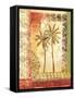 Khaki Palms II-Gregory Gorham-Framed Stretched Canvas