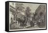 Khan or Inn in Smyrna-James Robertson-Framed Stretched Canvas