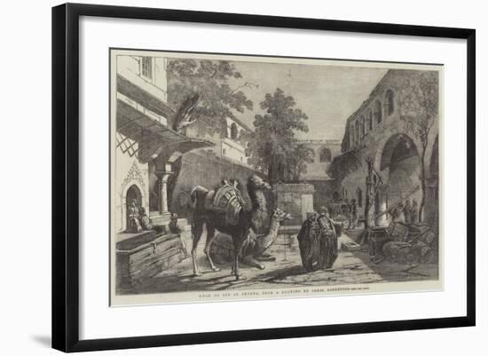 Khan or Inn in Smyrna-James Robertson-Framed Giclee Print