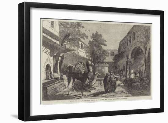 Khan or Inn in Smyrna-James Robertson-Framed Giclee Print