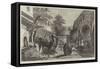 Khan or Inn in Smyrna-James Robertson-Framed Stretched Canvas