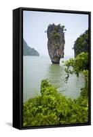 Khao Phing Kan (James Bond Island)-Andrew Stewart-Framed Stretched Canvas