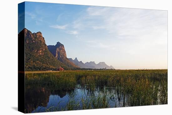 Khao San Roi Yot National Park Wetlands, Prachuap Kiri Khan, Thailand, Southeast Asia, Asia-Christian Kober-Stretched Canvas