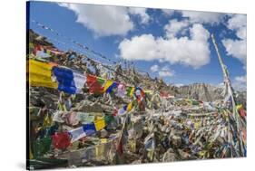 Khardung-La Pass is the Highest Motorable Road in the World with 18380 Feet, 5602,2 Meters-Guido Cozzi-Stretched Canvas