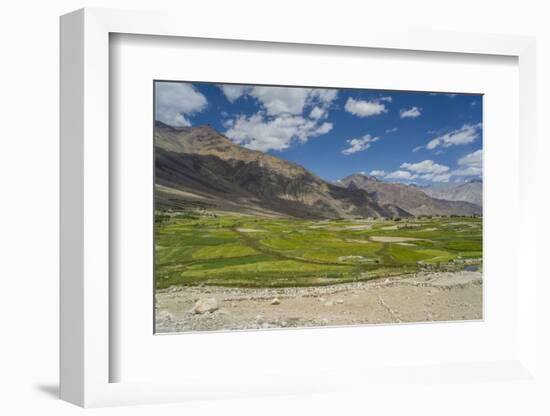 Khardung-La Pass is the Highest Motorable Road in the World with 18380 Feet, 5602,2 Meters-Guido Cozzi-Framed Photographic Print