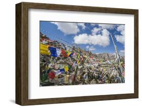 Khardung-La Pass is the Highest Motorable Road in the World with 18380 Feet, 5602,2 Meters-Guido Cozzi-Framed Photographic Print