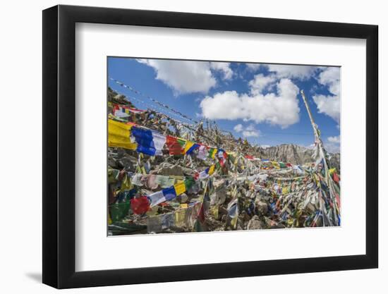 Khardung-La Pass is the Highest Motorable Road in the World with 18380 Feet, 5602,2 Meters-Guido Cozzi-Framed Photographic Print