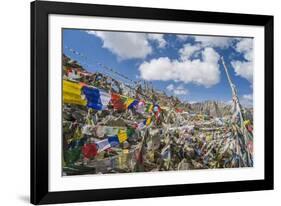 Khardung-La Pass is the Highest Motorable Road in the World with 18380 Feet, 5602,2 Meters-Guido Cozzi-Framed Photographic Print