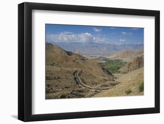 Khardung-La Pass is the Highest Motorable Road in the World with 18380 Feet, 5602,2 Meters-Guido Cozzi-Framed Photographic Print