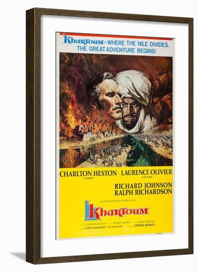 Khartoum-null-Framed Art Print