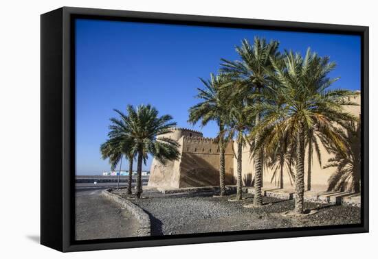Khasab Fort, Khasab, Musandam, Oman, Middle East-Michael Runkel-Framed Stretched Canvas