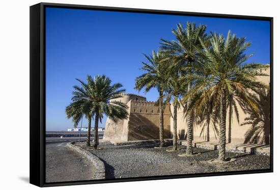 Khasab Fort, Khasab, Musandam, Oman, Middle East-Michael Runkel-Framed Stretched Canvas