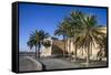 Khasab Fort, Khasab, Musandam, Oman, Middle East-Michael Runkel-Framed Stretched Canvas