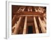 Khazneh, Petra, Jordan, Egypt-Neale Clarke-Framed Photographic Print