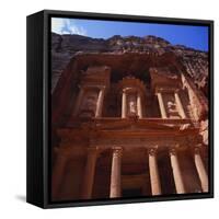 Khazneh, Petra, Jordan, Egypt-Christopher Rennie-Framed Stretched Canvas