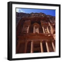 Khazneh, Petra, Jordan, Egypt-Christopher Rennie-Framed Photographic Print