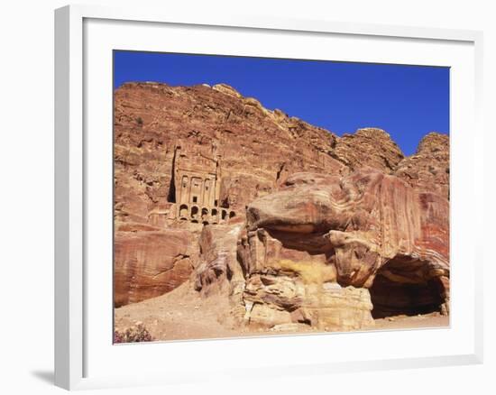 Khazneh, Petra, Jordan-Neale Clarke-Framed Photographic Print