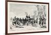 Khedive Ismail's Country Drive, Egypt, 1879-null-Framed Giclee Print