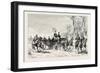 Khedive Ismail's Country Drive, Egypt, 1879-null-Framed Giclee Print