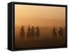 Khentii Province, Delgerhaan, Horse Herders Gather for a Festival in Delgerhaan, Mongolia-Paul Harris-Framed Stretched Canvas