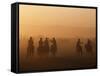 Khentii Province, Delgerhaan, Horse Herders Gather for a Festival in Delgerhaan, Mongolia-Paul Harris-Framed Stretched Canvas