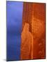 Khentii Province, Sunrise on a Carved Obelisk Dedicated to Genghis Khan, Mongolia-Paul Harris-Mounted Photographic Print