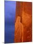 Khentii Province, Sunrise on a Carved Obelisk Dedicated to Genghis Khan, Mongolia-Paul Harris-Mounted Photographic Print