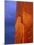 Khentii Province, Sunrise on a Carved Obelisk Dedicated to Genghis Khan, Mongolia-Paul Harris-Mounted Photographic Print