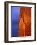 Khentii Province, Sunrise on a Carved Obelisk Dedicated to Genghis Khan, Mongolia-Paul Harris-Framed Premium Photographic Print