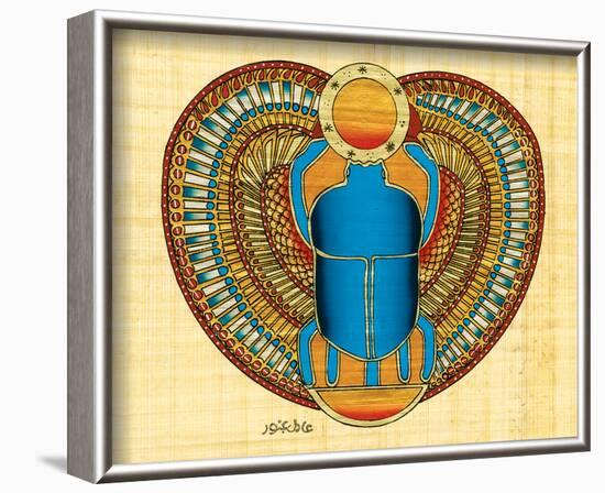 Khepri-null-Framed Art Print