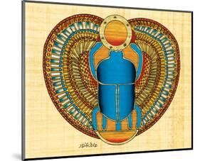 Khepri-null-Mounted Art Print