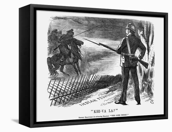 Khi-Va La?, 1873-John Tenniel-Framed Stretched Canvas