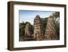 Khmer Style Prangs (Stupas) (Chedis) at Wat Mahathat, Ayutthaya, UNESCO World Heritage Site-Alex Robinson-Framed Photographic Print