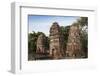 Khmer Style Prangs (Stupas) (Chedis) at Wat Mahathat, Ayutthaya, UNESCO World Heritage Site-Alex Robinson-Framed Photographic Print