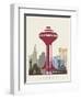 Khobar Skyline Poster-paulrommer-Framed Art Print