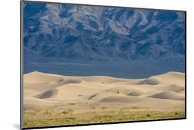 Khongor Sand Dunes, Govi Gurvan Saikhan National Park, Gobi Desert, South Mongolia. June 2015-Inaki Relanzon-Mounted Photographic Print