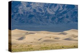 Khongor Sand Dunes, Govi Gurvan Saikhan National Park, Gobi Desert, South Mongolia. June 2015-Inaki Relanzon-Stretched Canvas