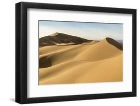 Khongor sand dunes in Gobi Gurvan Saikhan National Park, Sevrei district, South Gobi province, Mong-Francesco Vaninetti-Framed Photographic Print