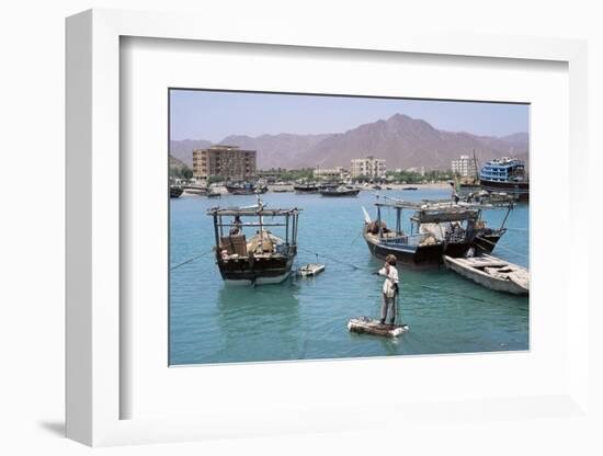 Khor Fakkan, Fujairah Sheikdom, United Arab Emirates, Middle East-Geoff Renner-Framed Photographic Print